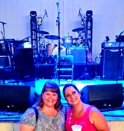"I was super-stoked for this show, because I got to check something off of my bucket list: VIP and front row!"