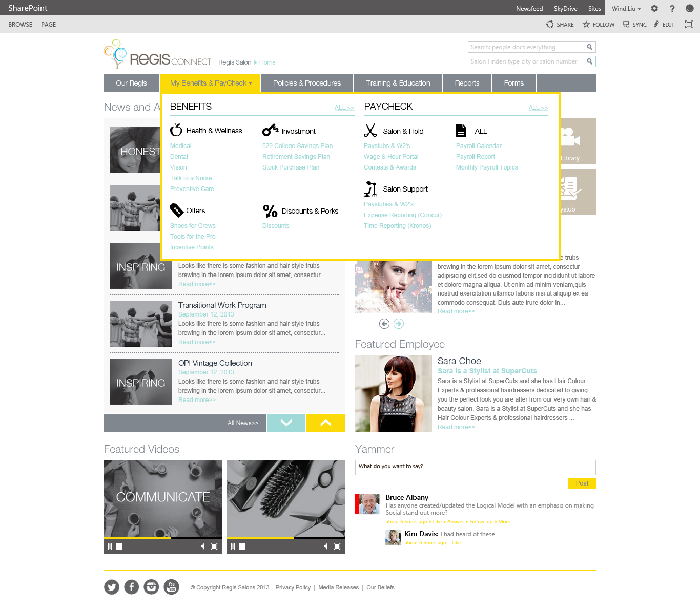 My Benefits and Paycheck Megamenu from Wind Nov13.png