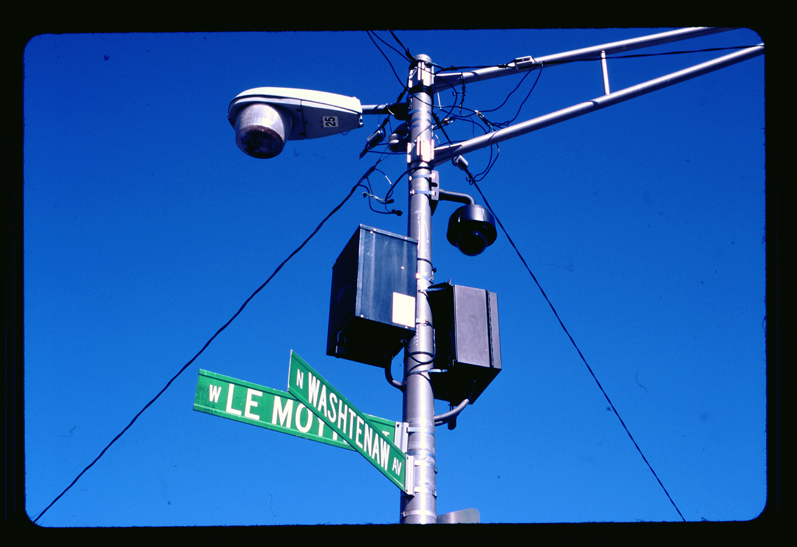Police Observation Device, Washtenaw and LeMoyne