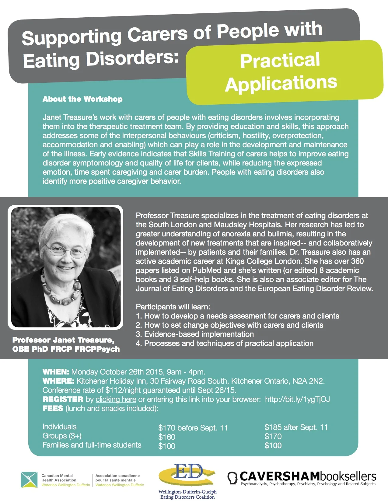 Supporting Carers of People with Eating Disorders: Practical Application