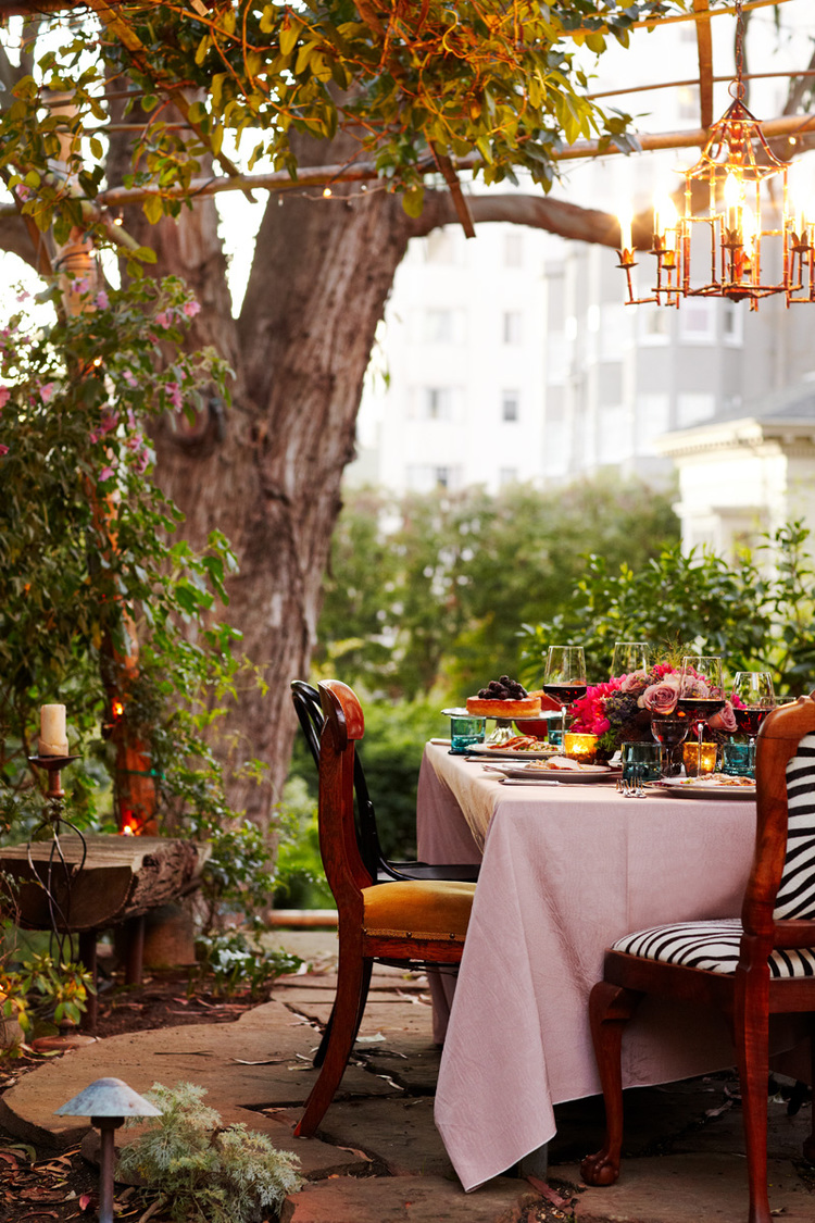 Outdoor Dining Still Life