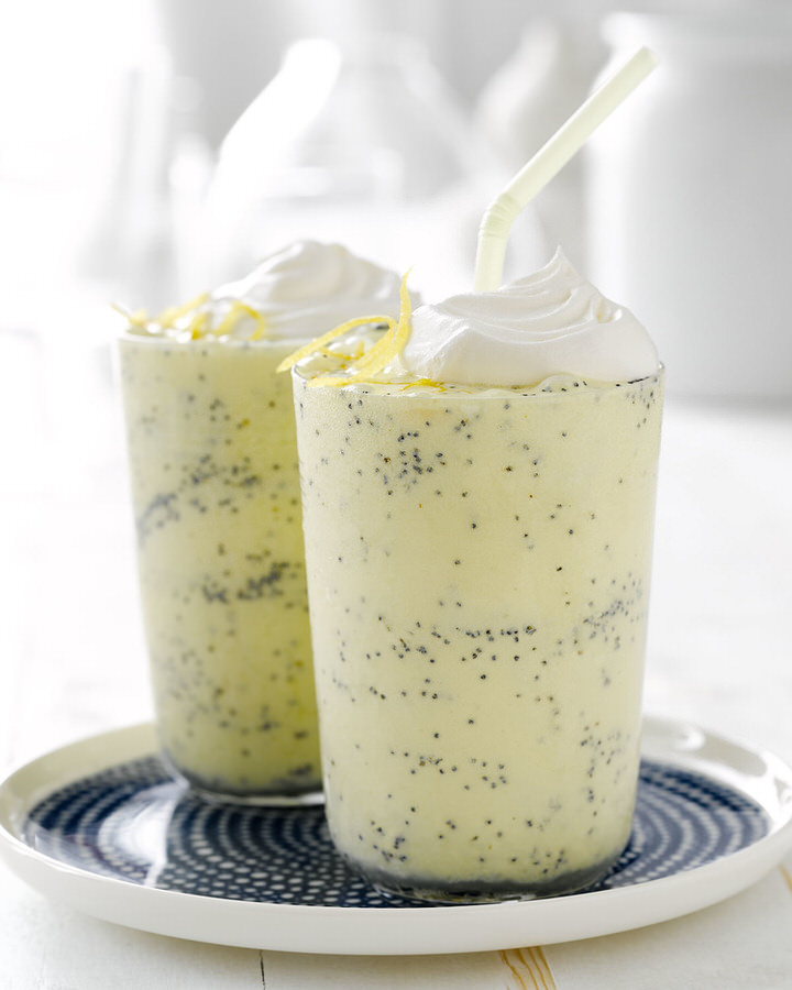 Lemon Poppy Seed Milkshake