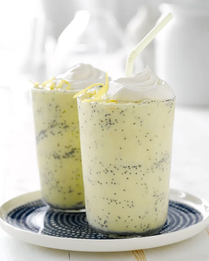 Lemon Poppy Seed Milkshake