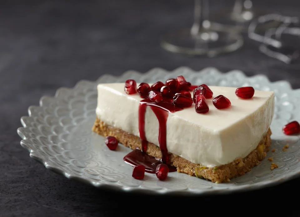 Pomegranate Cheesecake