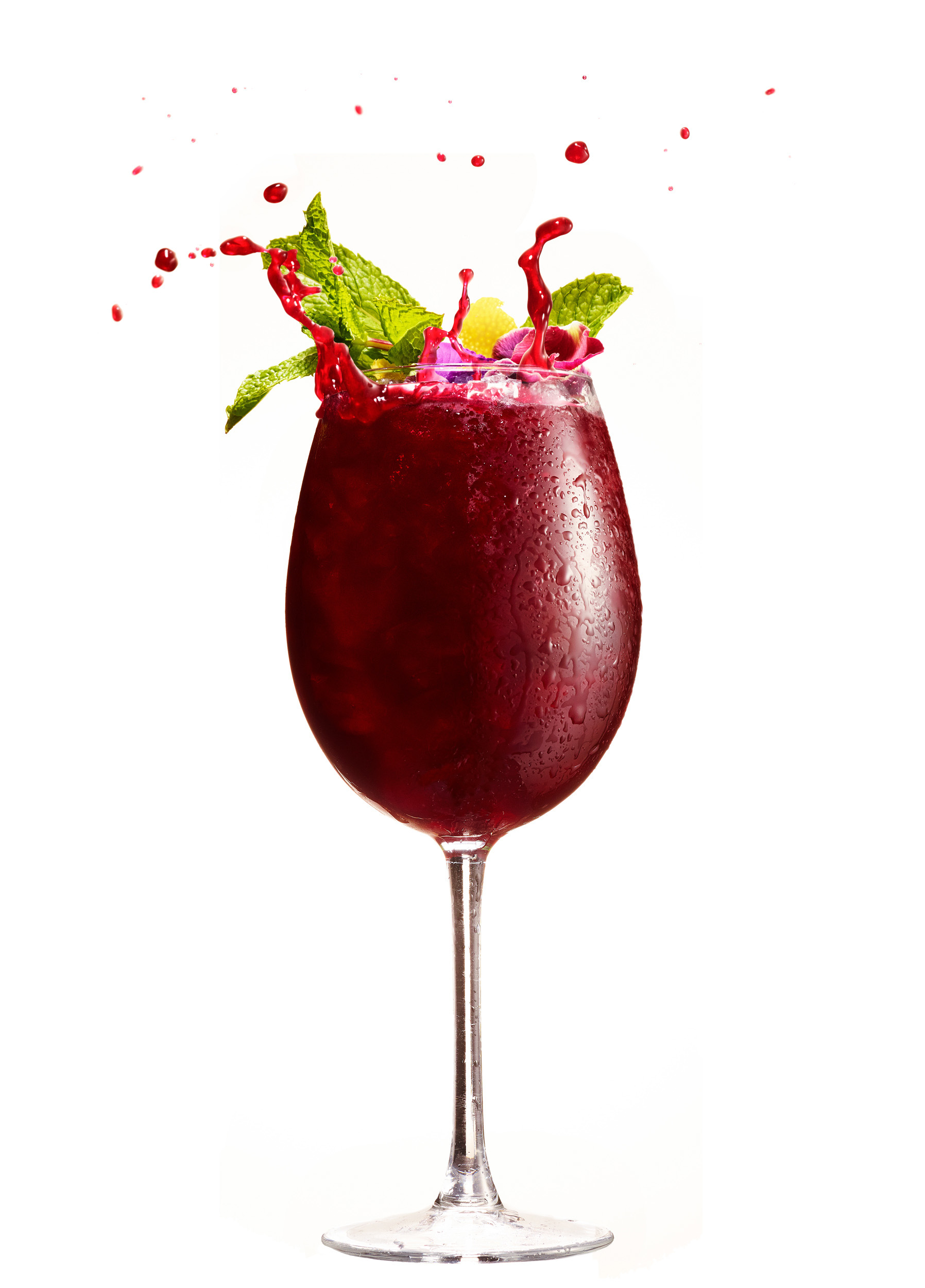 Beet juice cocktail