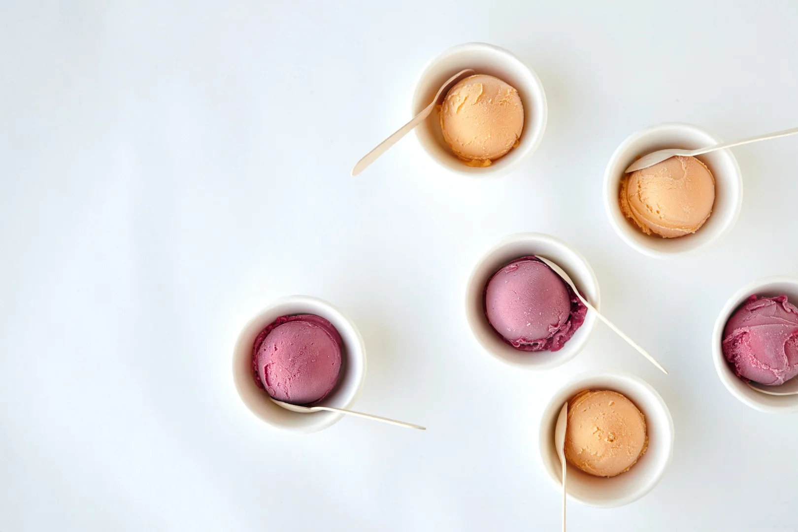 Mango and Raspberry Sorbet