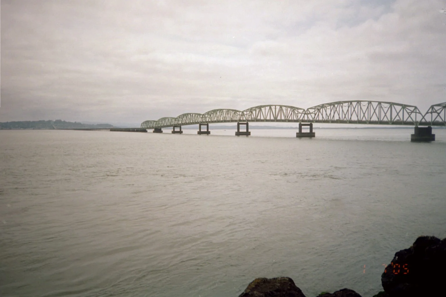 024 - Astoria Bridge To Oregon over Columbia River.JPG