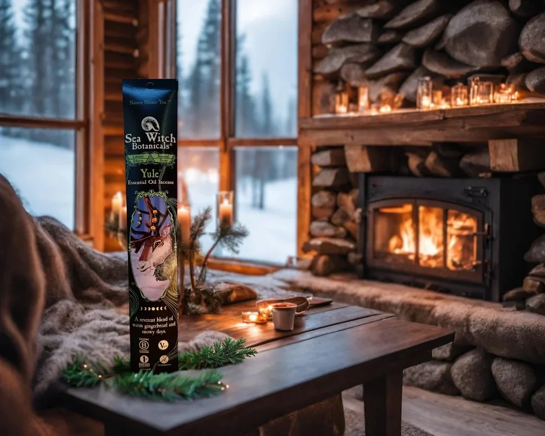 Yule Incense: with Ginger, Vanilla, Orange, & Seasonal Spices