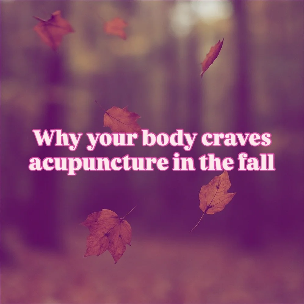 ✨ As the seasons shift, so does your body. Fall brings cooler air, shorter days, and busier schedules&mdash;which means your energy, immunity, and mood all need a little extra love.

That&rsquo;s where acupuncture comes in. 🍁
✔️ Boosts your immune s