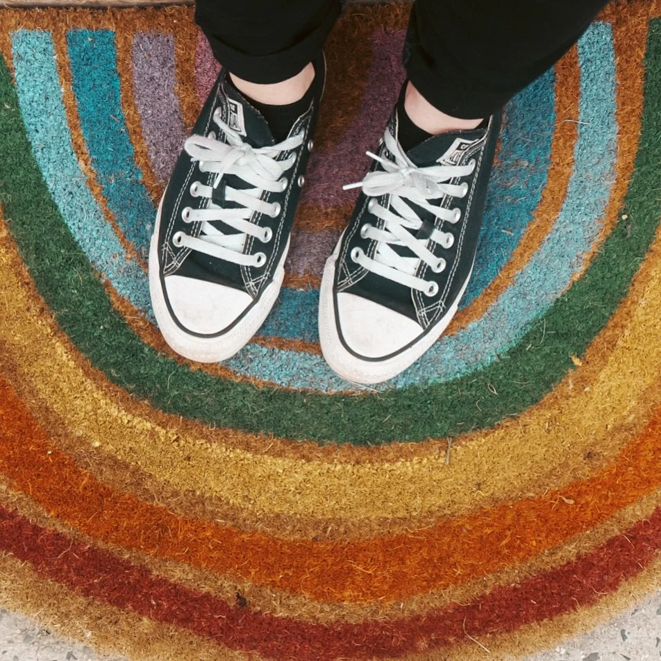 🌈our doormat says it all 🫶
