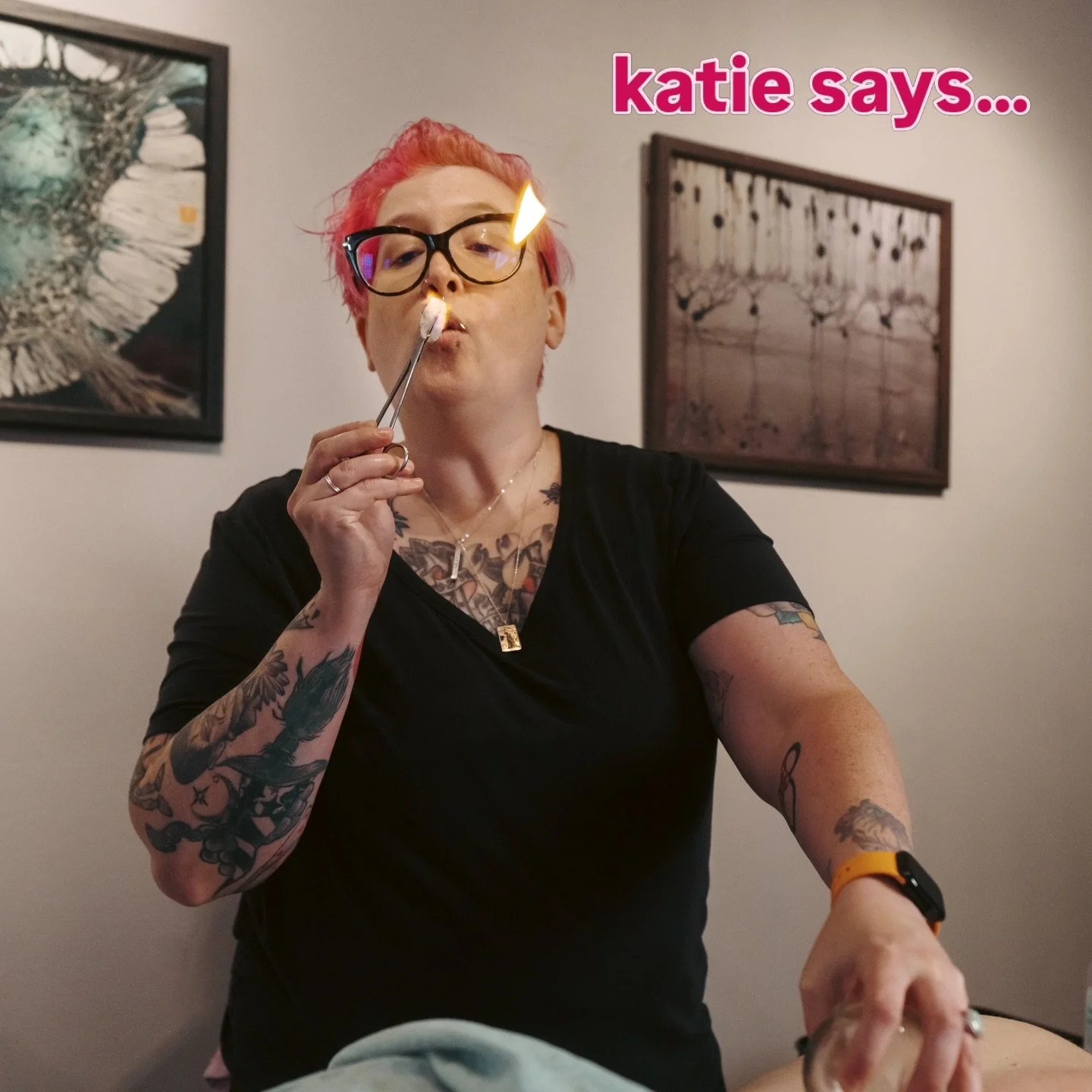 Tension shouldn&rsquo;t live there&hellip; but somehow it moved in and got comfortable 🙃

Cupping helps release what your body has been holding onto for way too long
tight shoulders
stiff back
that &ldquo;I woke up like this&rdquo; pain

Come reset 