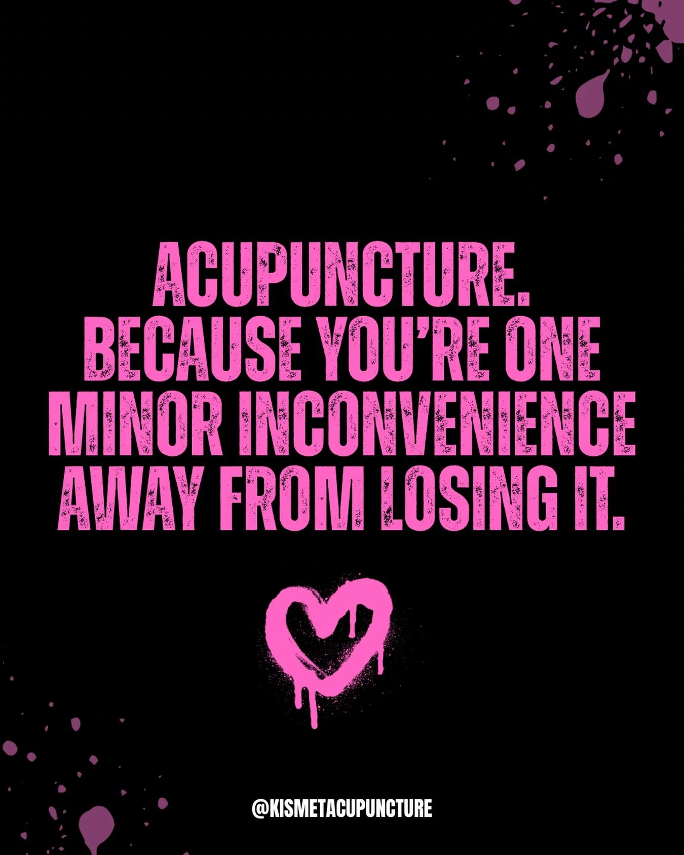 If everything feels like &ldquo;too much&rdquo;&hellip; it is

Your body&rsquo;s overwhelmed
not dramatic

Acupuncture = reset ✨
Book it 💗
