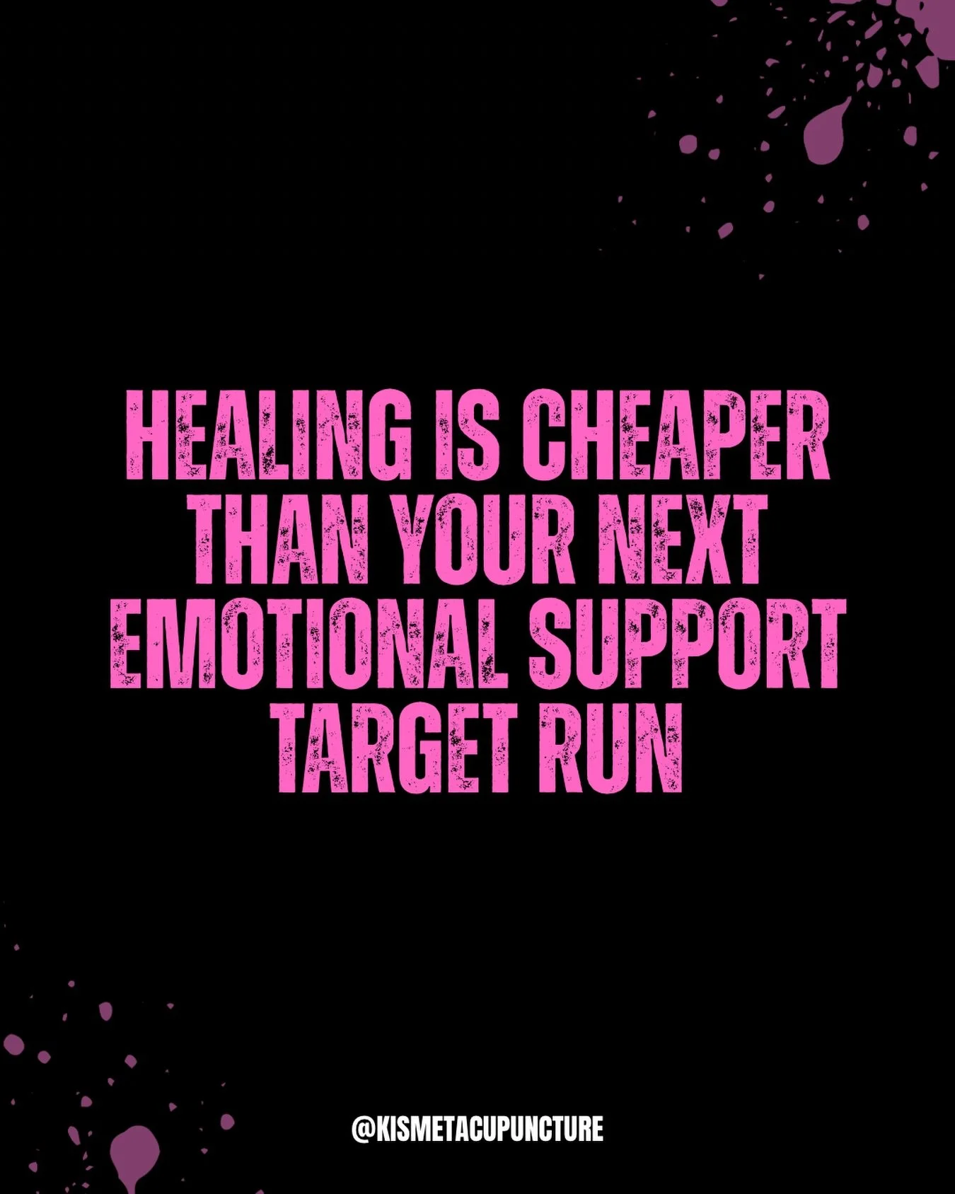 You could buy another candle, another throw pillow, and somehow leave with things you definitely didn&rsquo;t need&hellip;

or you could book with me, get some healing treatments, and enjoy a free nap while you&rsquo;re at it.