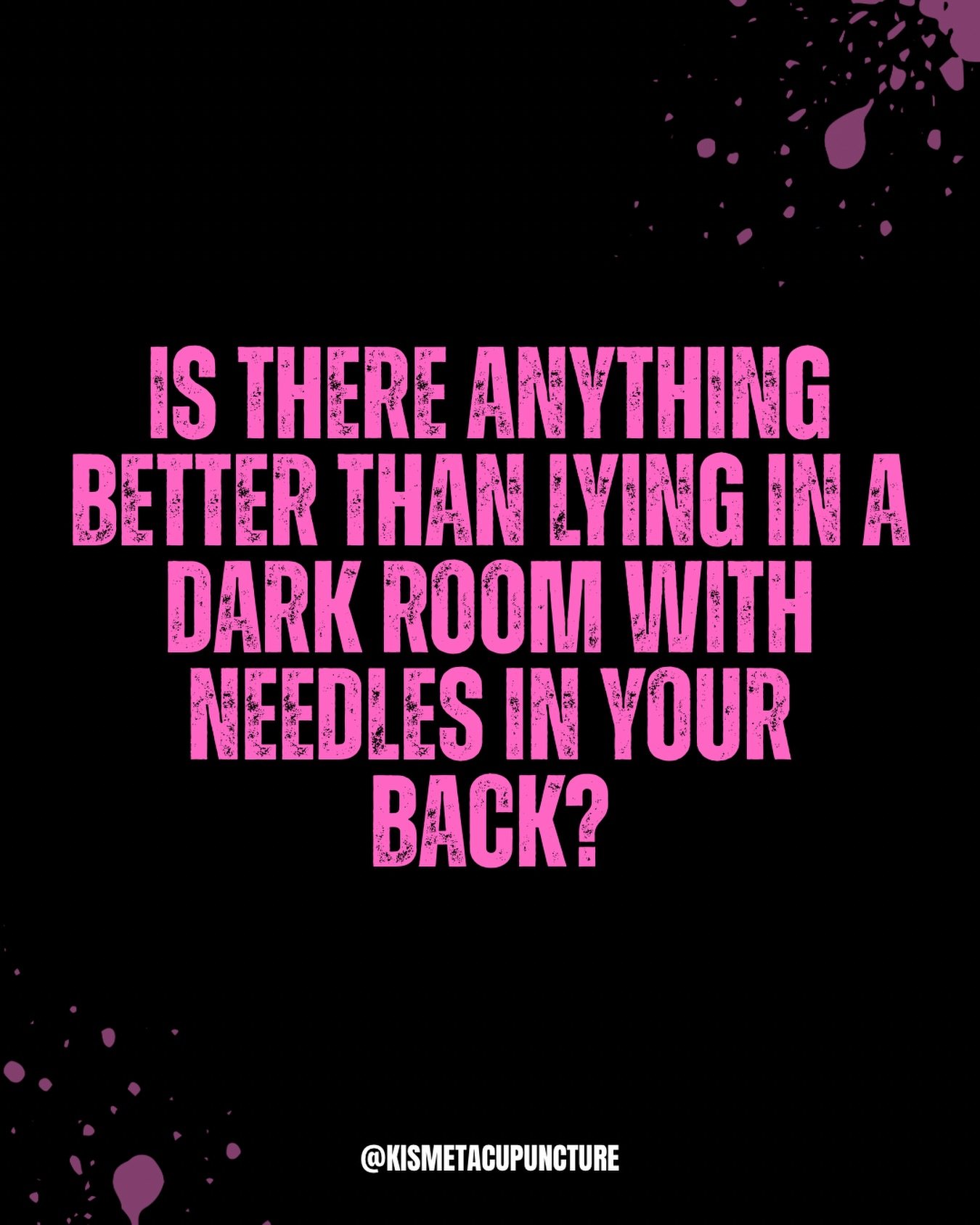 needles, naps, &amp; no worries ➡️ book ur self care experience today 😴📍📍📍📍