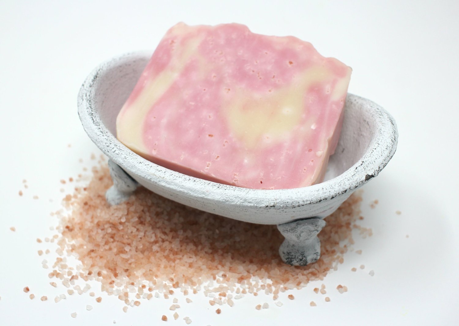 One Handmade Cold Process Soap with Cedar Soap Dish — T&J