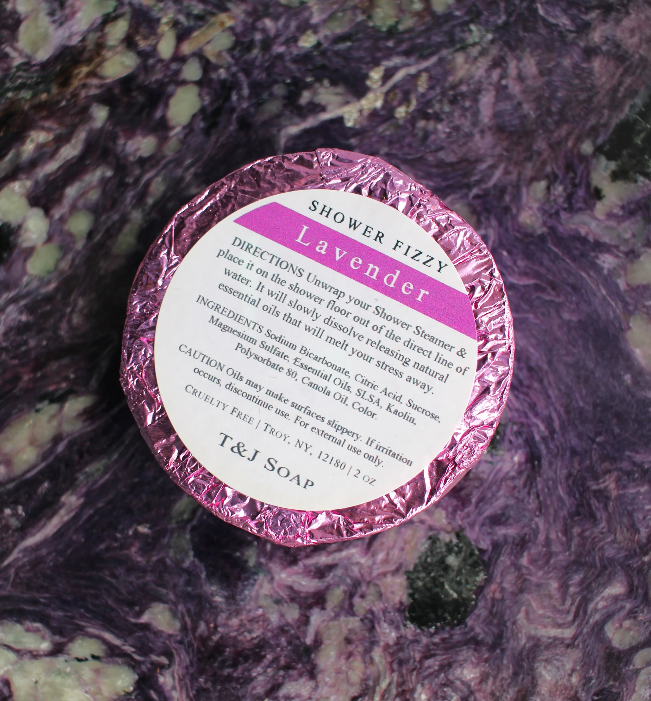 Set of 2 Aromatherapy Shower Bombs — T&J HANDCRAFTED SOAP