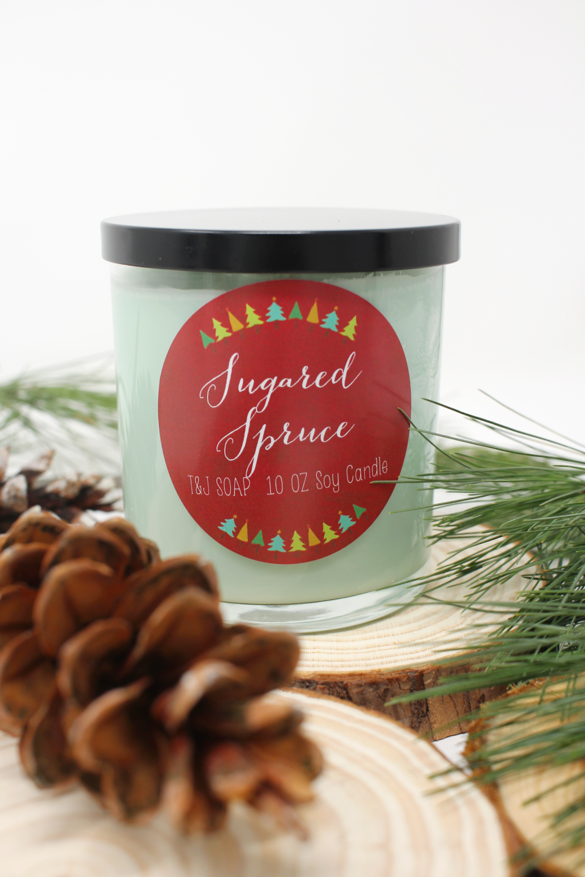 8 oz 100% Soy Candles 6 scents to choose from