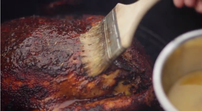 Smoked Cajun Turkey