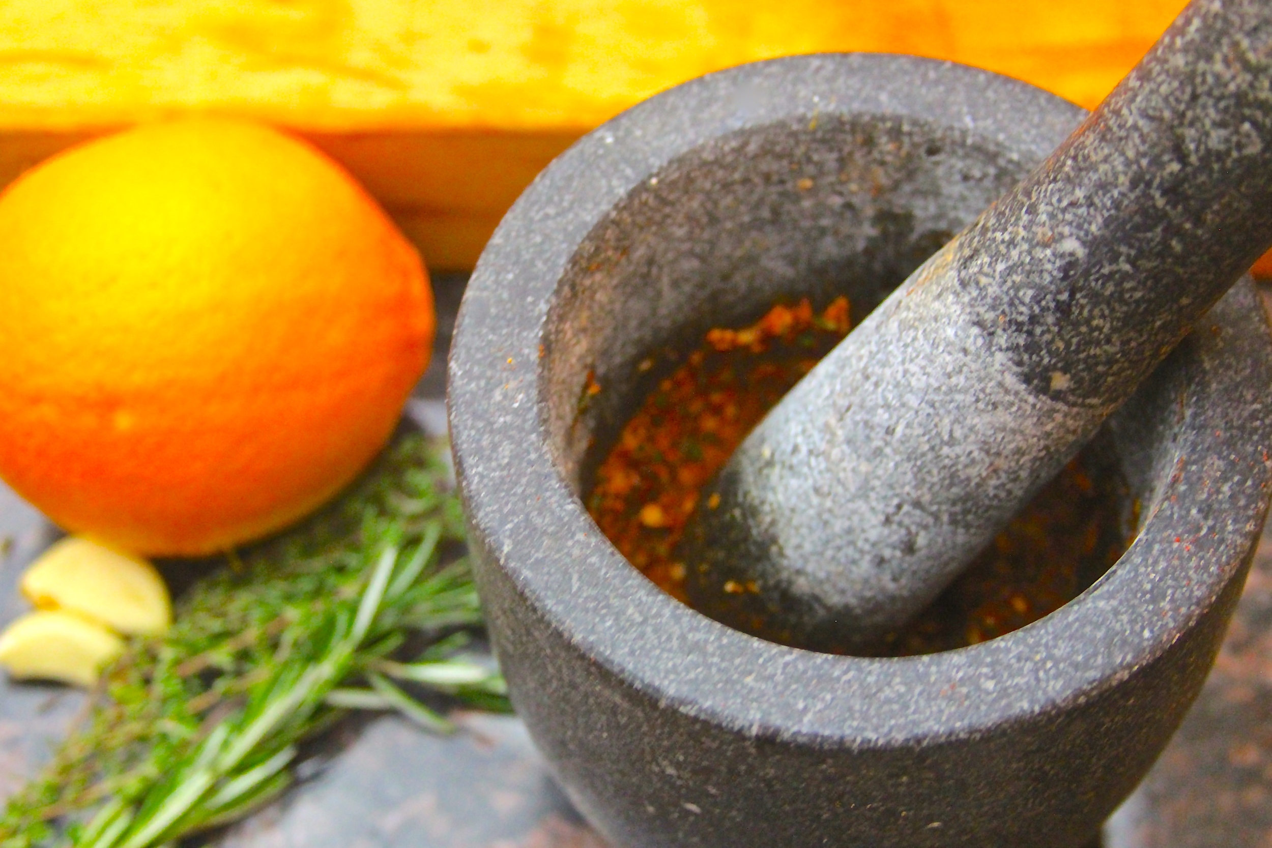 Orange Rosemary Wet Rub