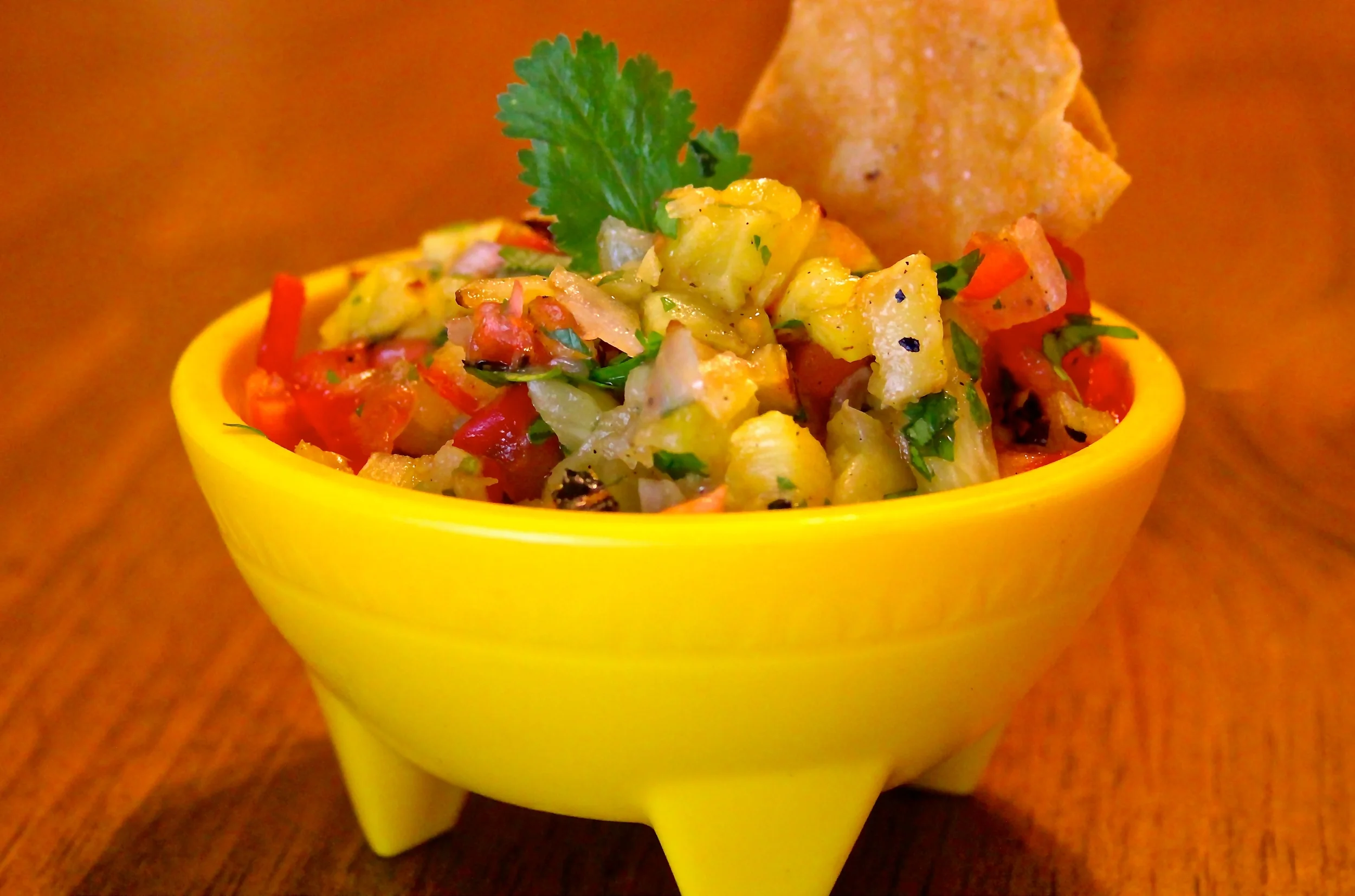 Grilled Pineapple Salsa