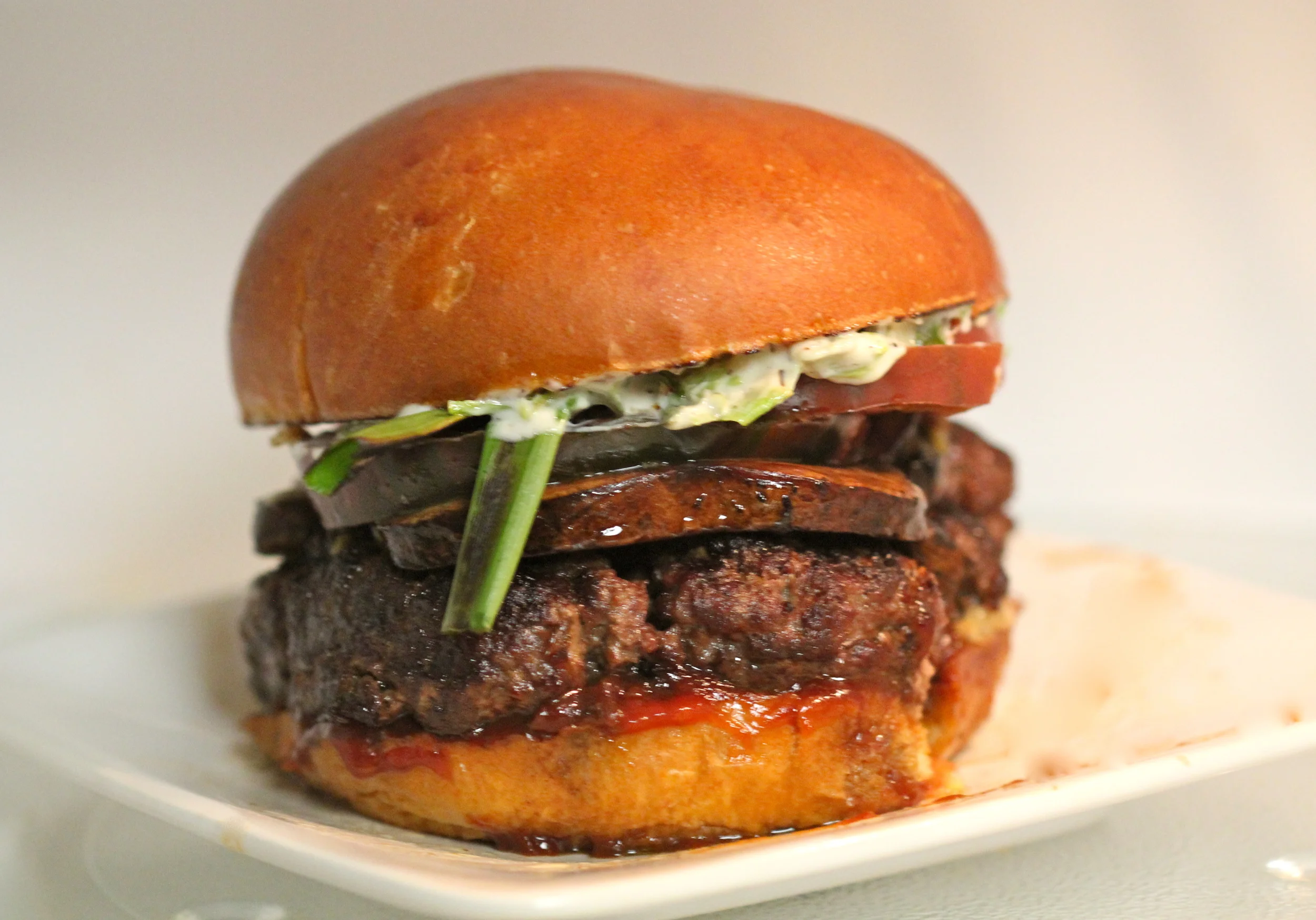 Grilled Roquefort Stuffed Venison Burger — Grillocracy