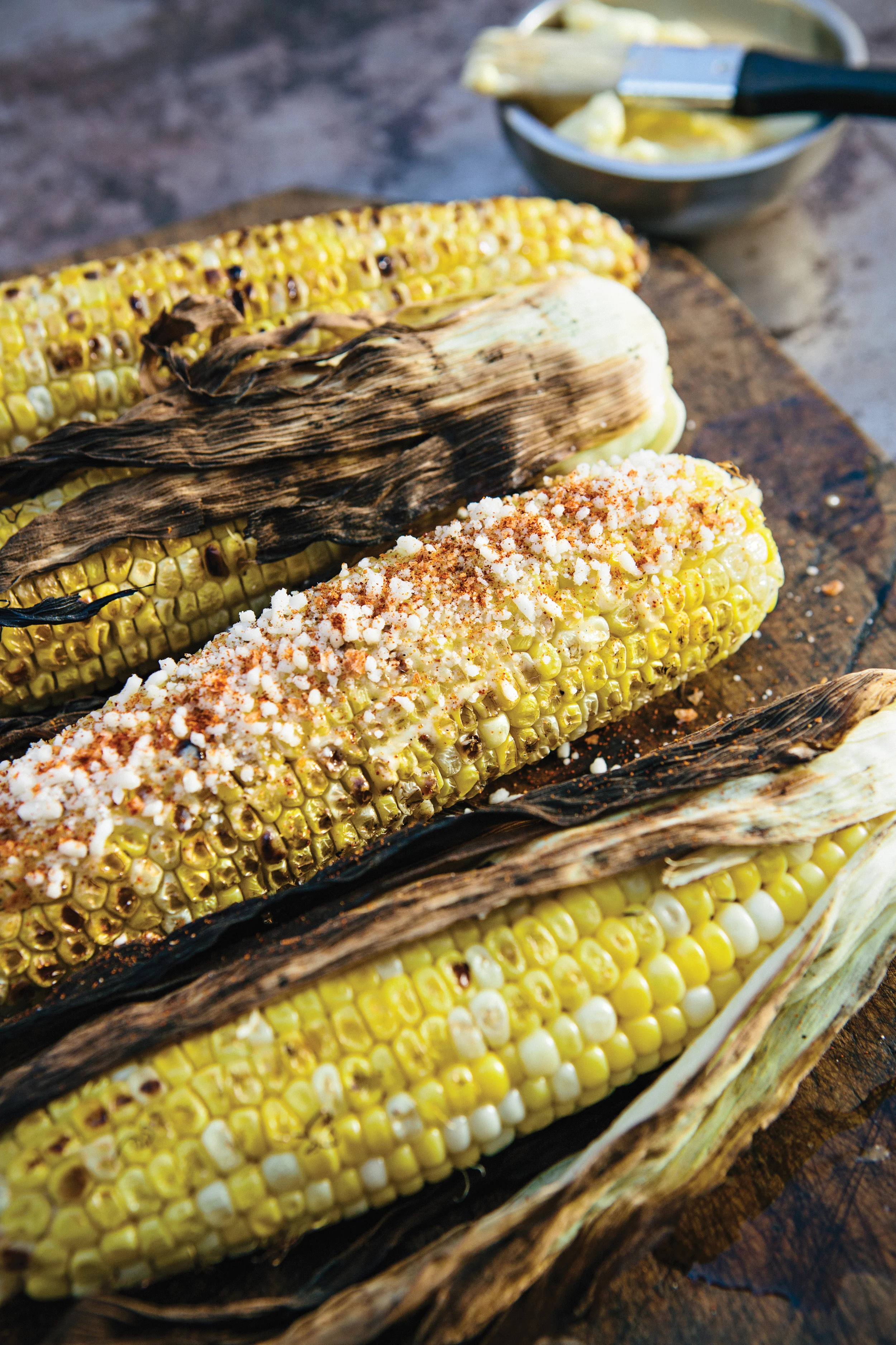 Grilled Mexican Street Corn