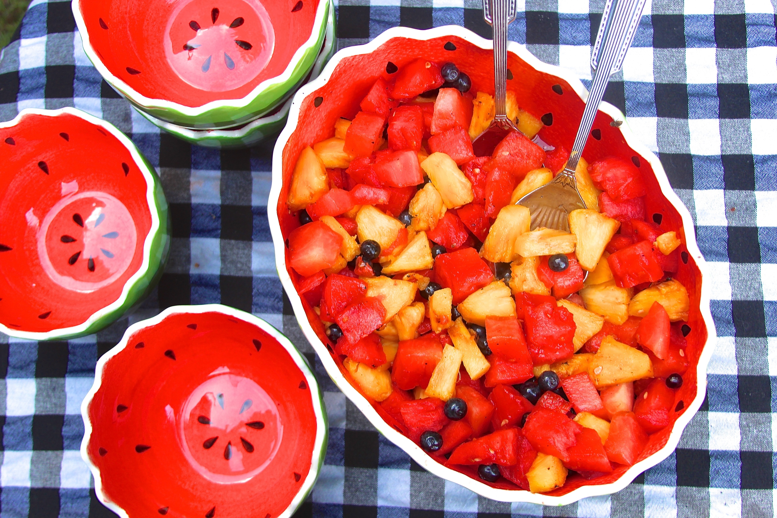 Grilled Fruit Salad