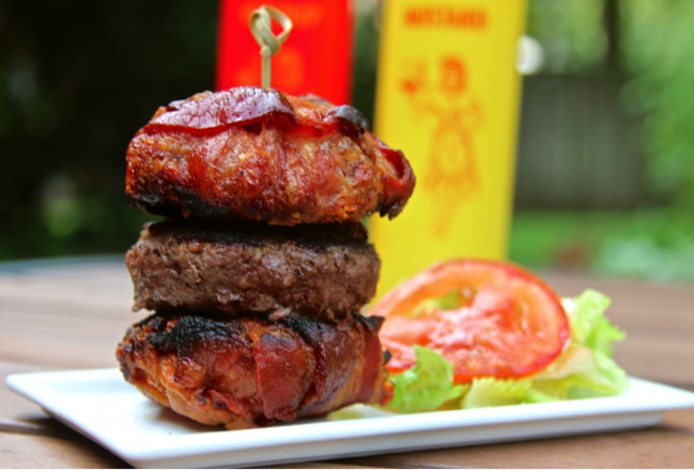 All Bacon Burger Bun