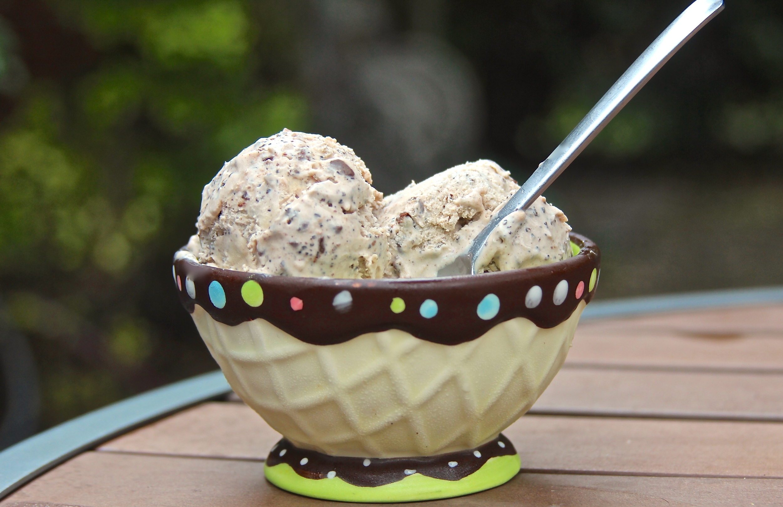 Smoked Coffee Ice Cream