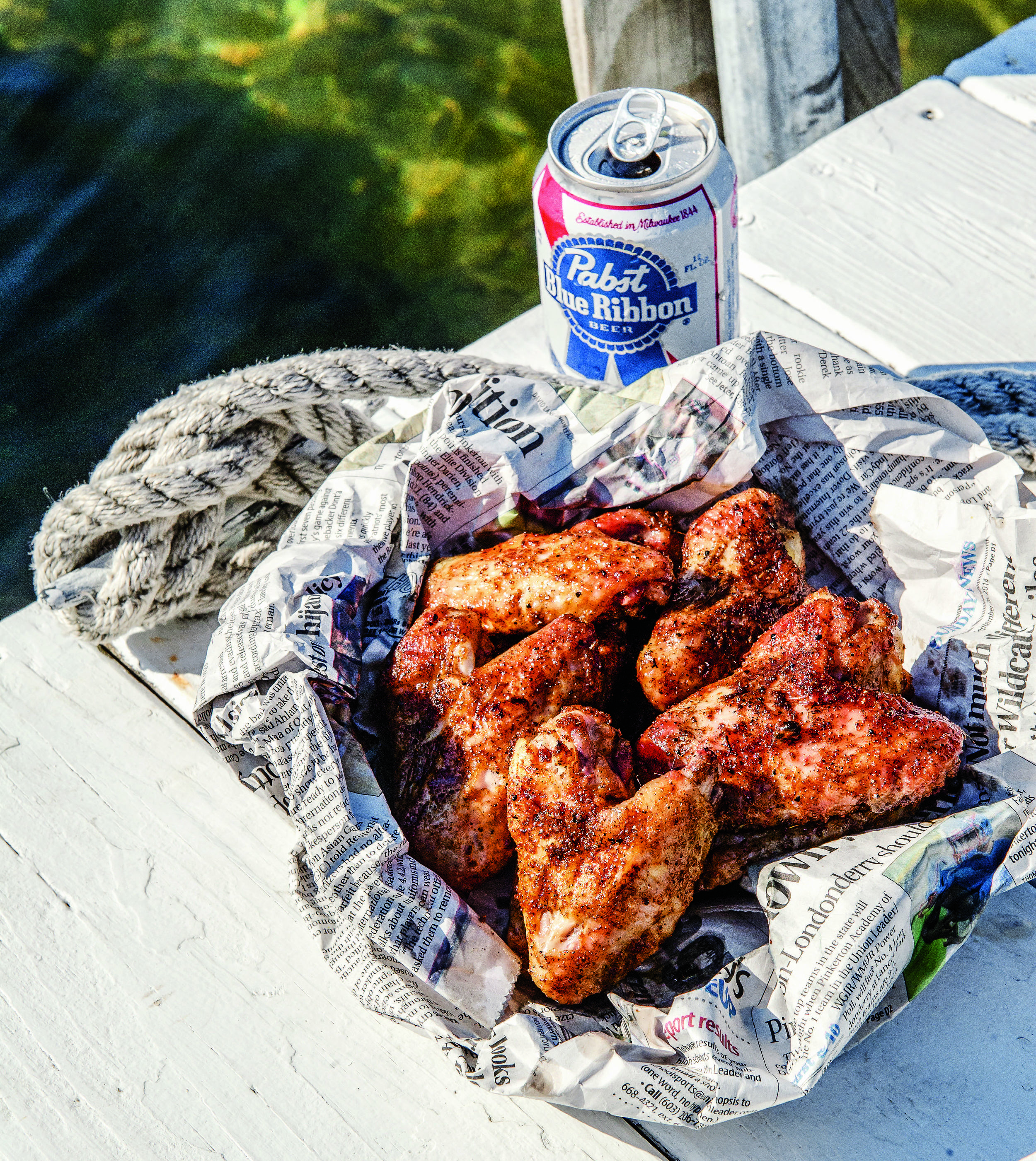 Grilled Spicy Chicken WIngs