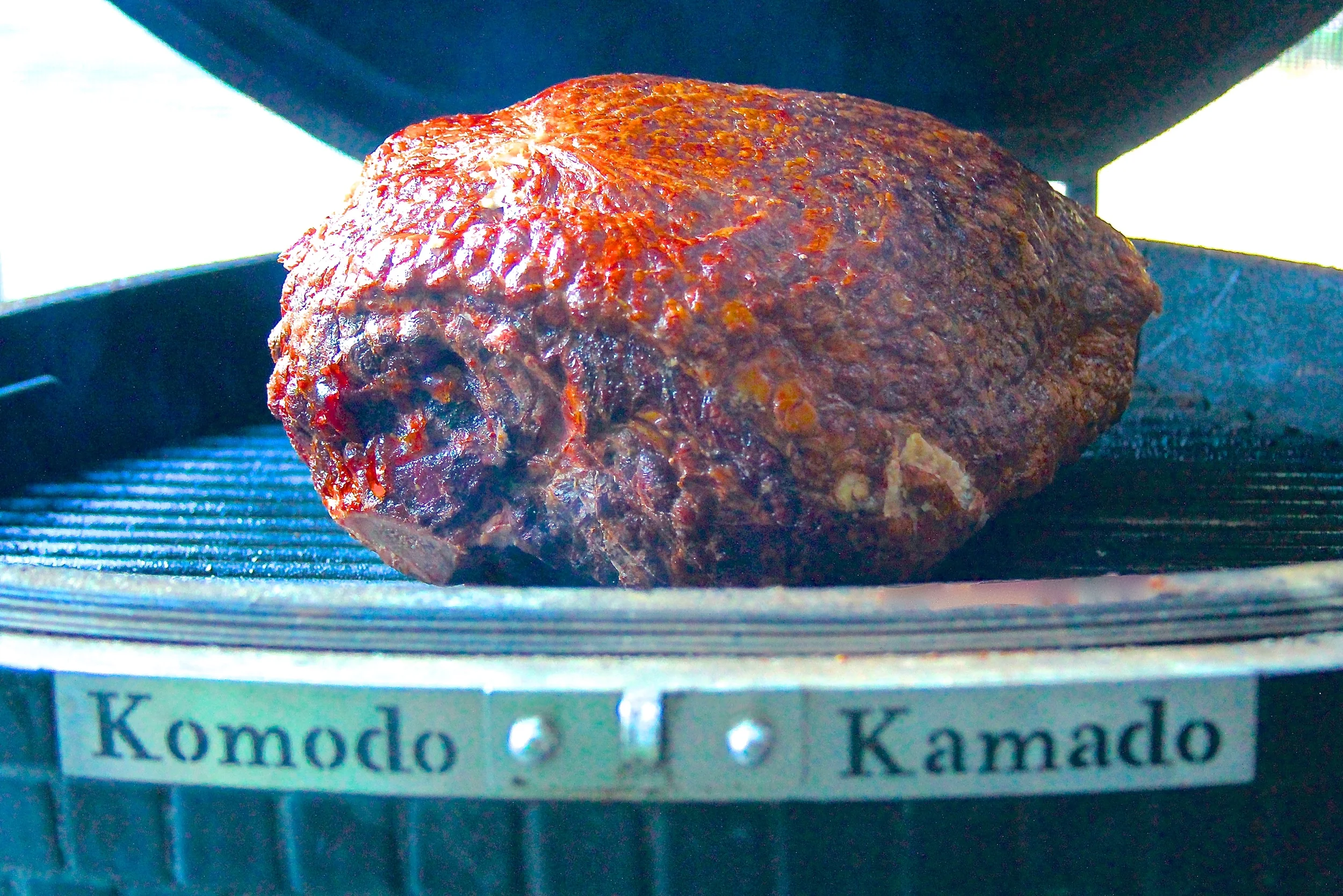 Double Smoked Kurobuta Ham with PeachPomegranate Glaze — Grillocracy