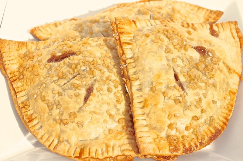 Grilled Mini Apple Pies