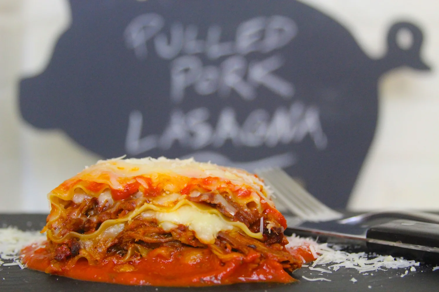 Pulled Pork Lasagna