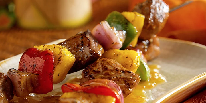 Grilled Polynesian Duck Kabobs