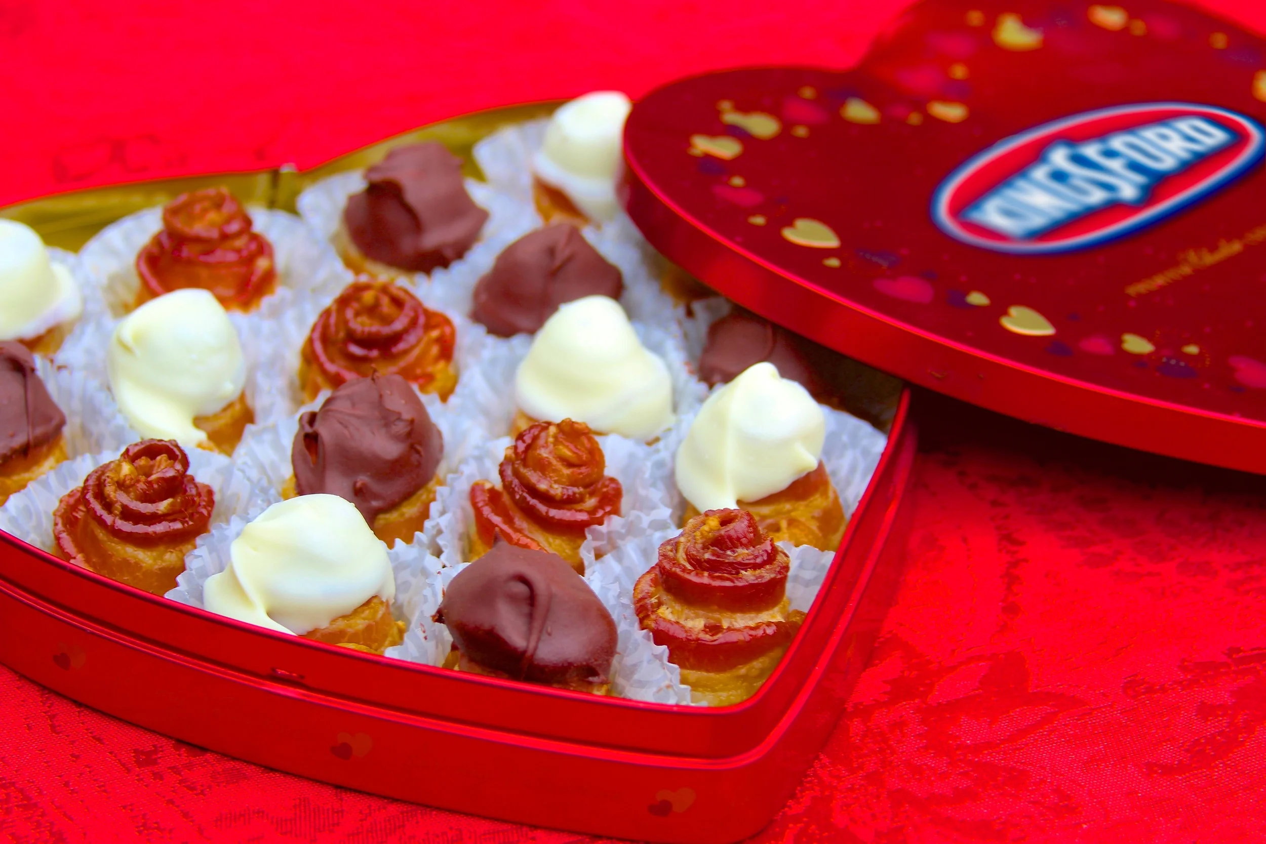 Smoked Candied Bacon Chocolates