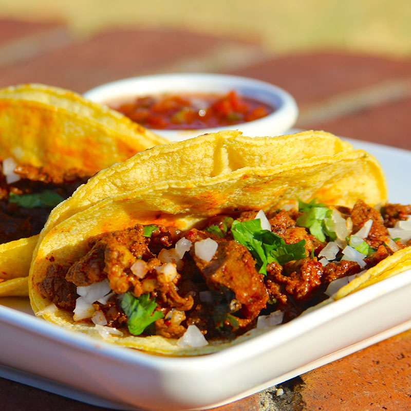 GRILLED CARNE ASADA TACOS