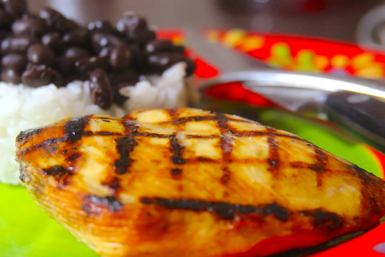 Grilled Orange Ginger Chicken Breasts