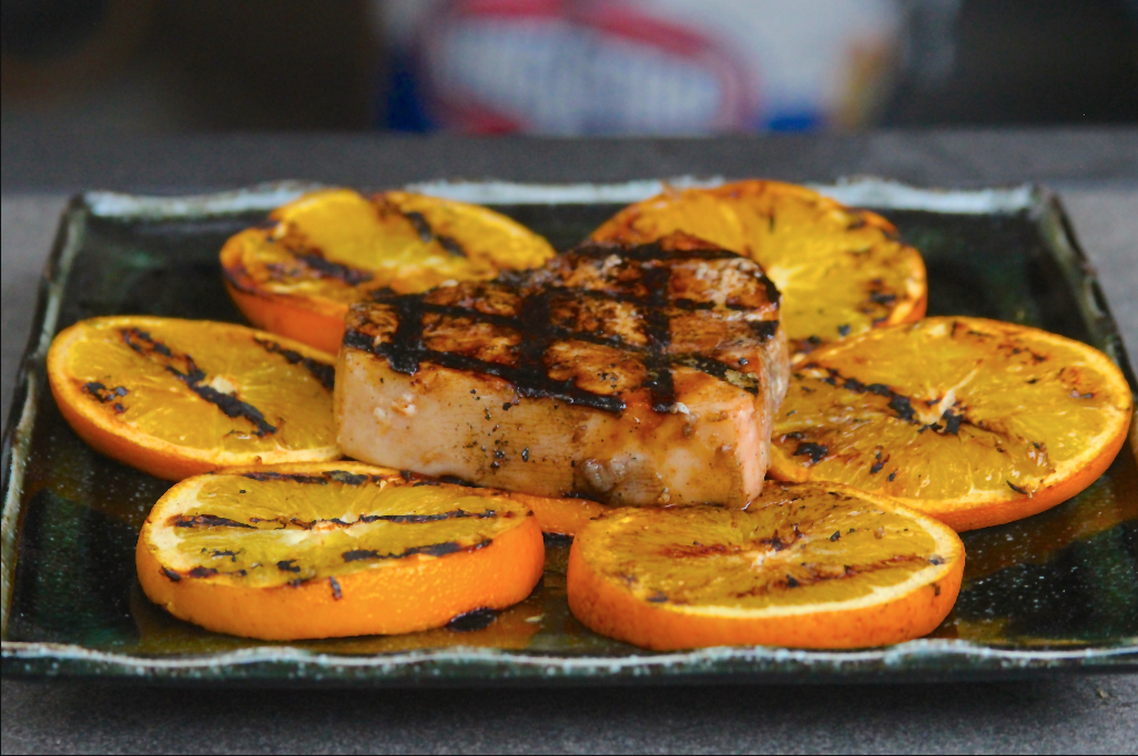 Grilled Balsamic Swordfish