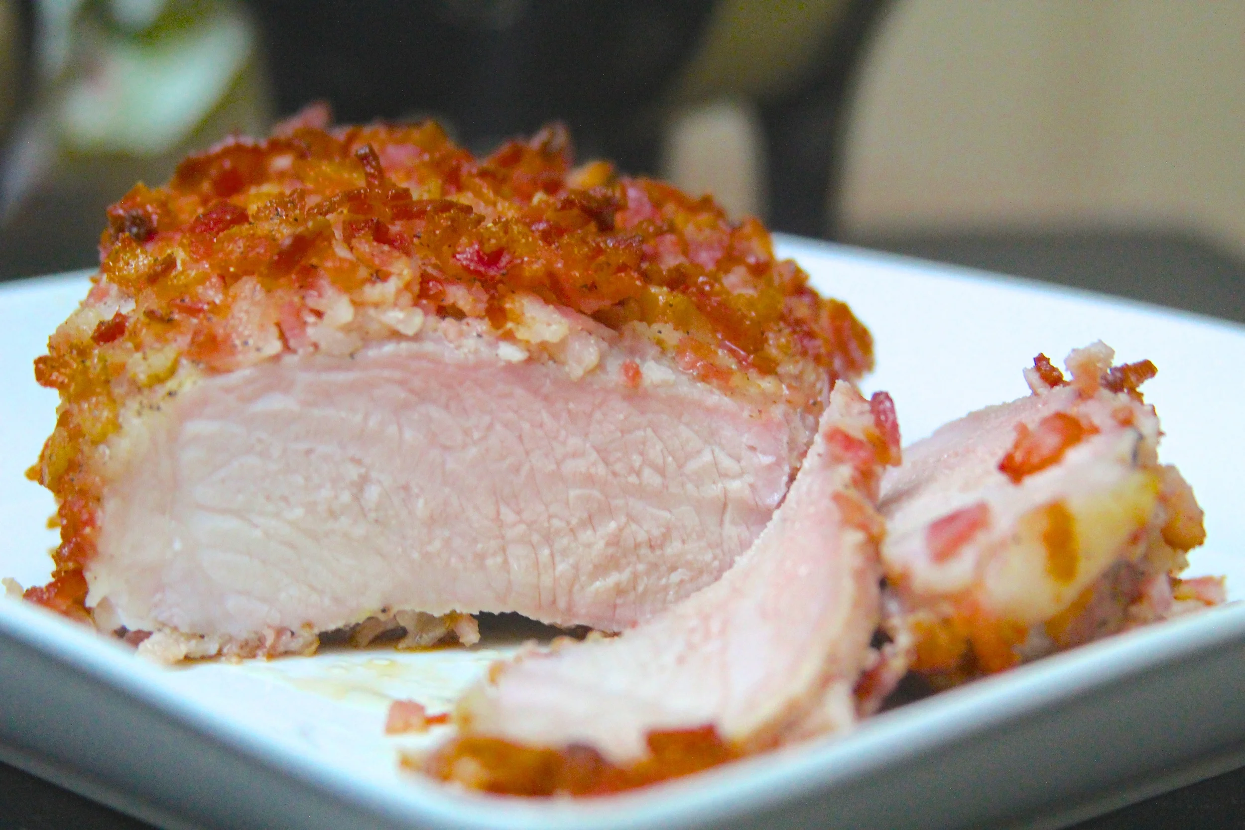 Bacon Crusted Pork Chops