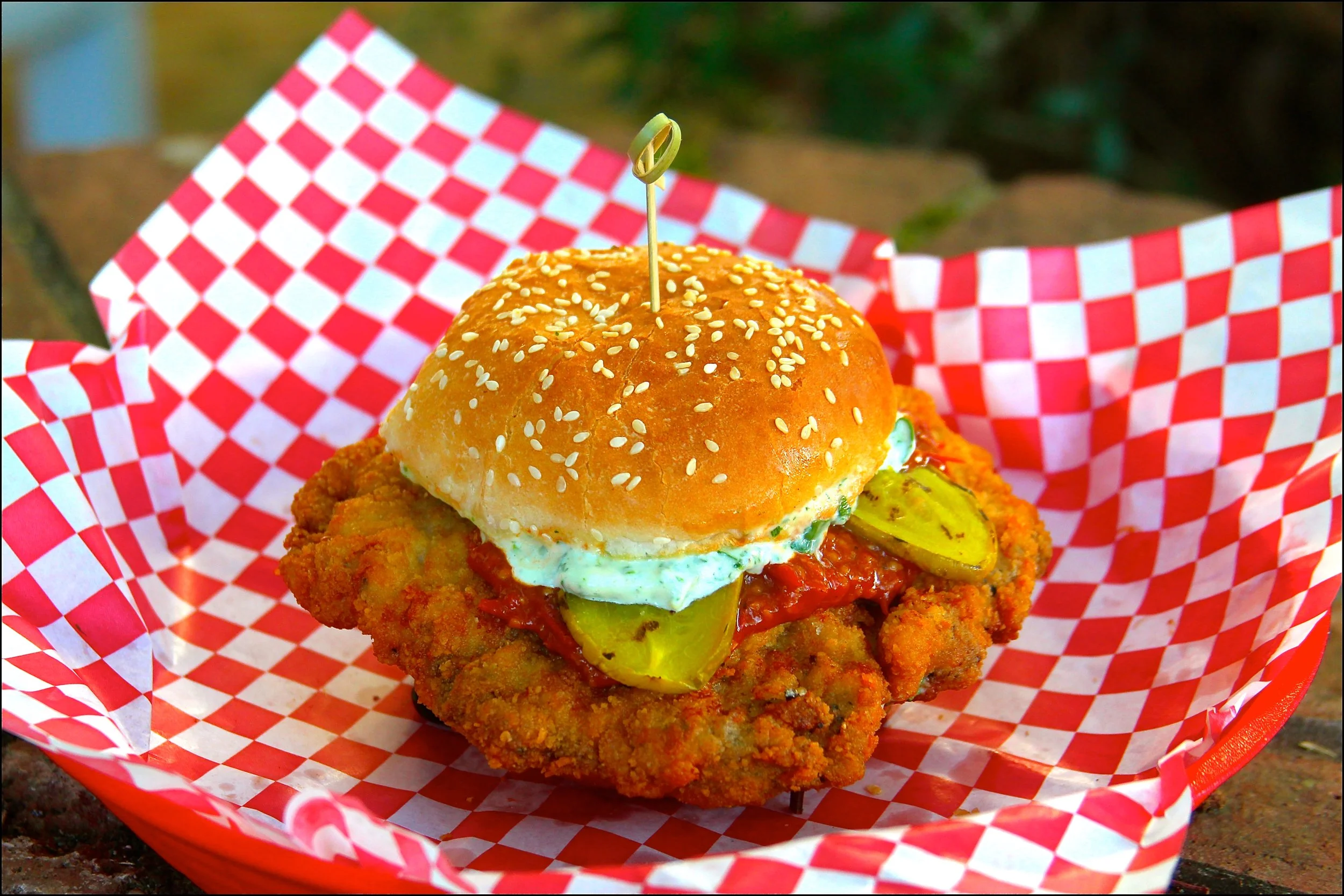 Ultimate Iowa Pork Tenderloin Sandwich