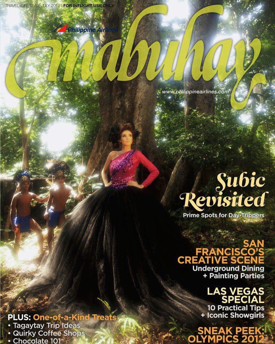 &ldquo;Mabuhay!&rdquo; is a Filipino greeting or salute meaning &ldquo;long live!&rdquo; This is a photo of me in a jungle of the Philippines - a cover of a Philippines Airlines magazine edition I was featured in.  It has been on honor to help share 