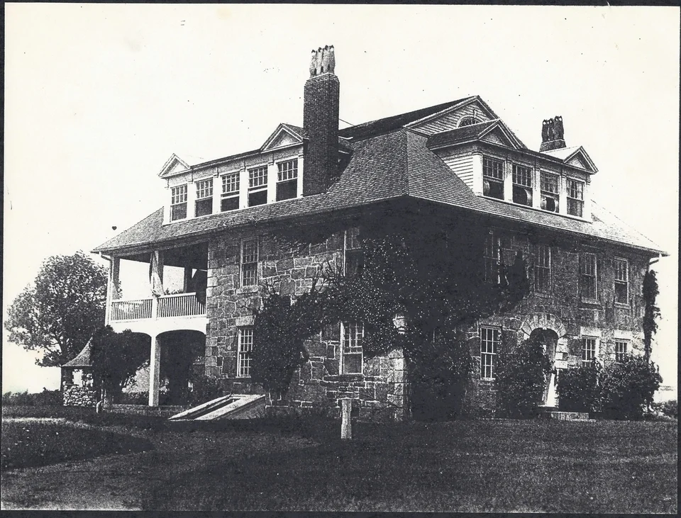 Plaster Work @ Mystic's Iconic Stone House