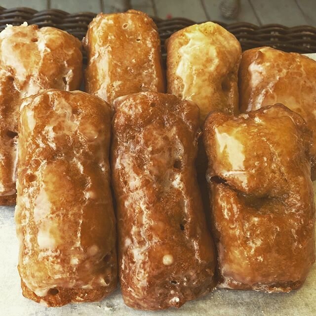 Today&rsquo;s recipe test. Old fashioned buttermilk bars. #donuts #buttermilkbars #oldfashioneddonuts