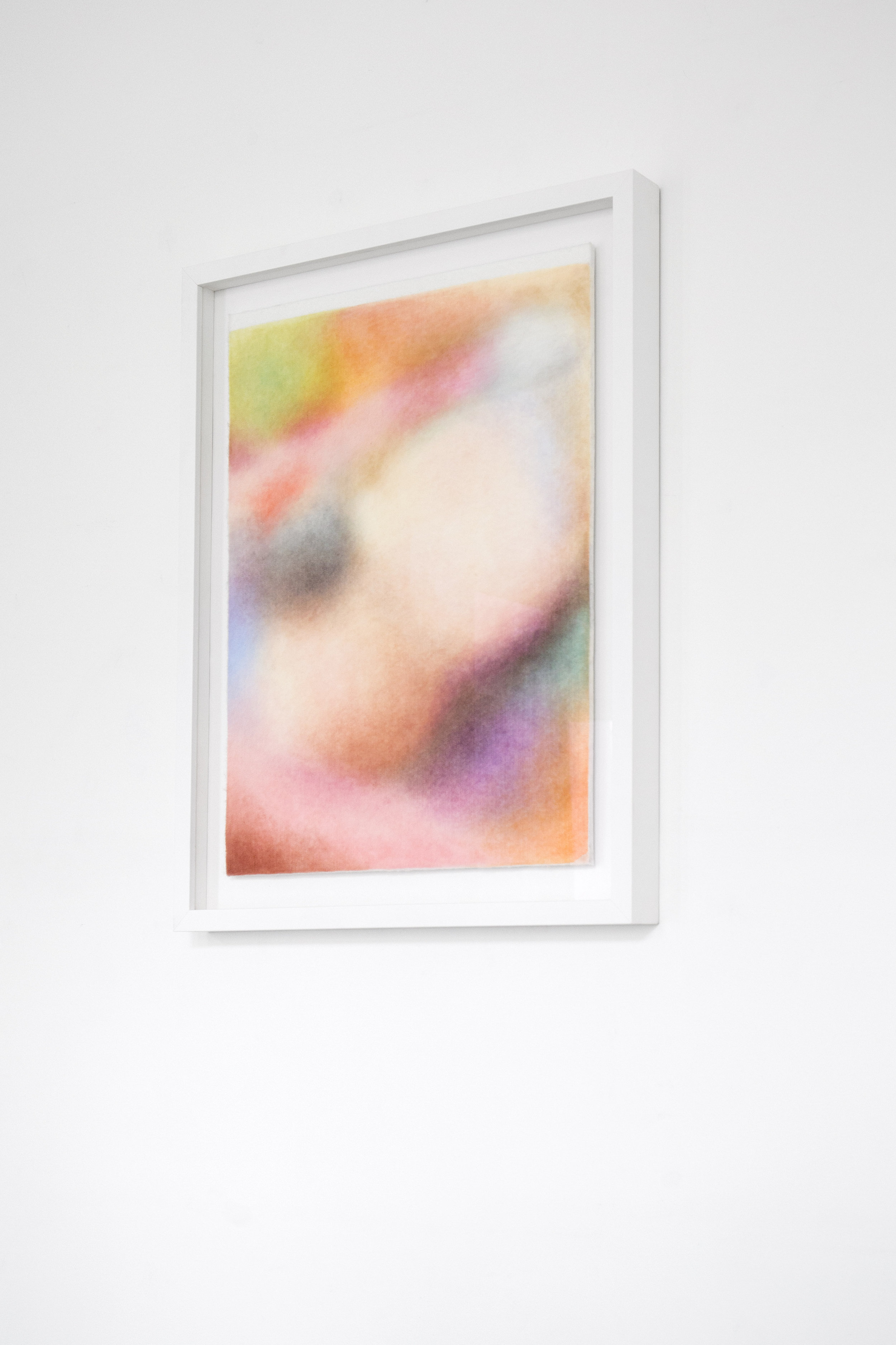 « Rana Plaza, Savar, Bangladesh, 24 avril 2013 » Drawing with color pencil on felt / Dessin aux crayons de couleurs sur feutre 40,5x53,5cm, 2019 Photo © Jasmine Van Hevel