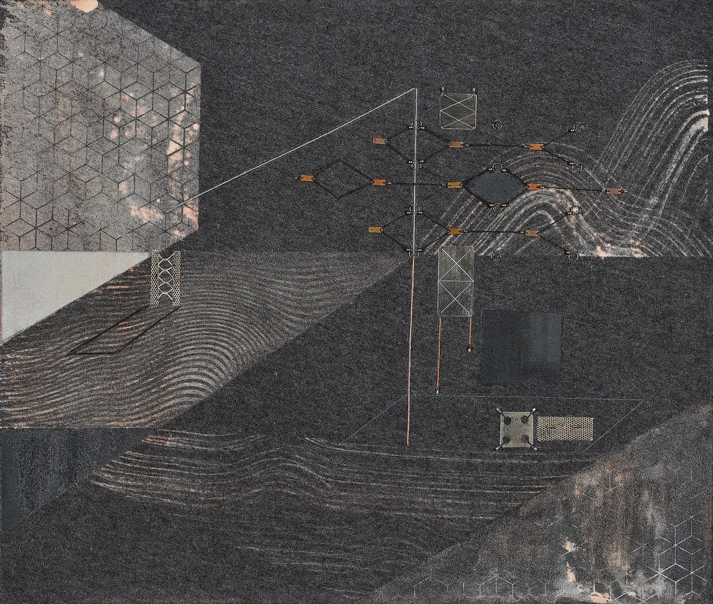 《漂泊廣場之三》Adrift In Space No.3