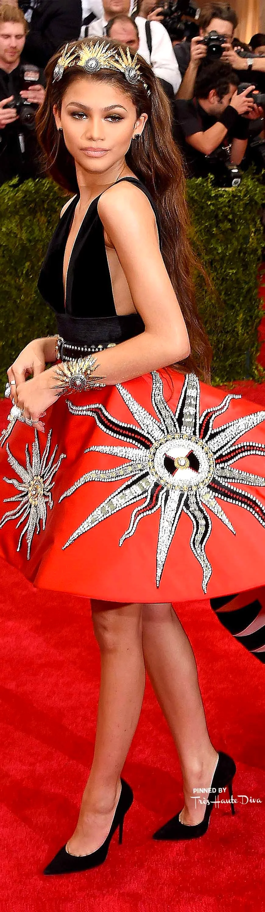Zendaya in Fausto Puglisi Getty Images/ Jamie McCarthy