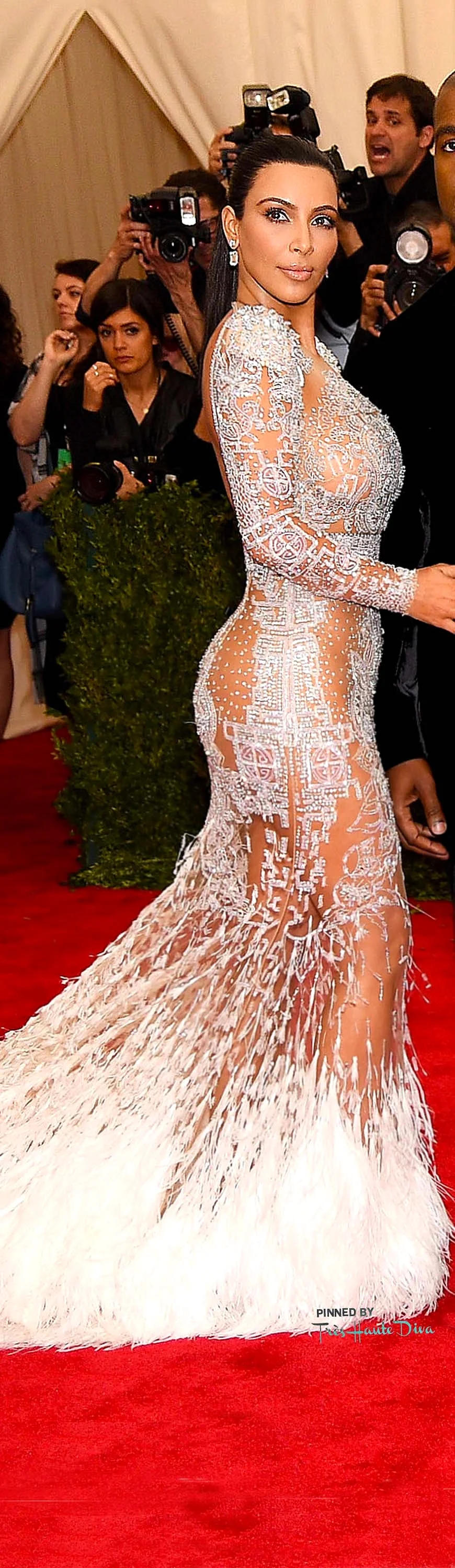 Kim Kardashian in Roberto CavalliGetty Images/ Dimitrios Kambouris