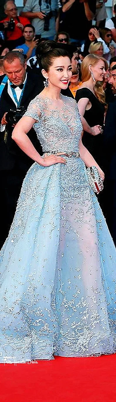 Li Bingbing in Zuhair Murad Spring 2015 Couture