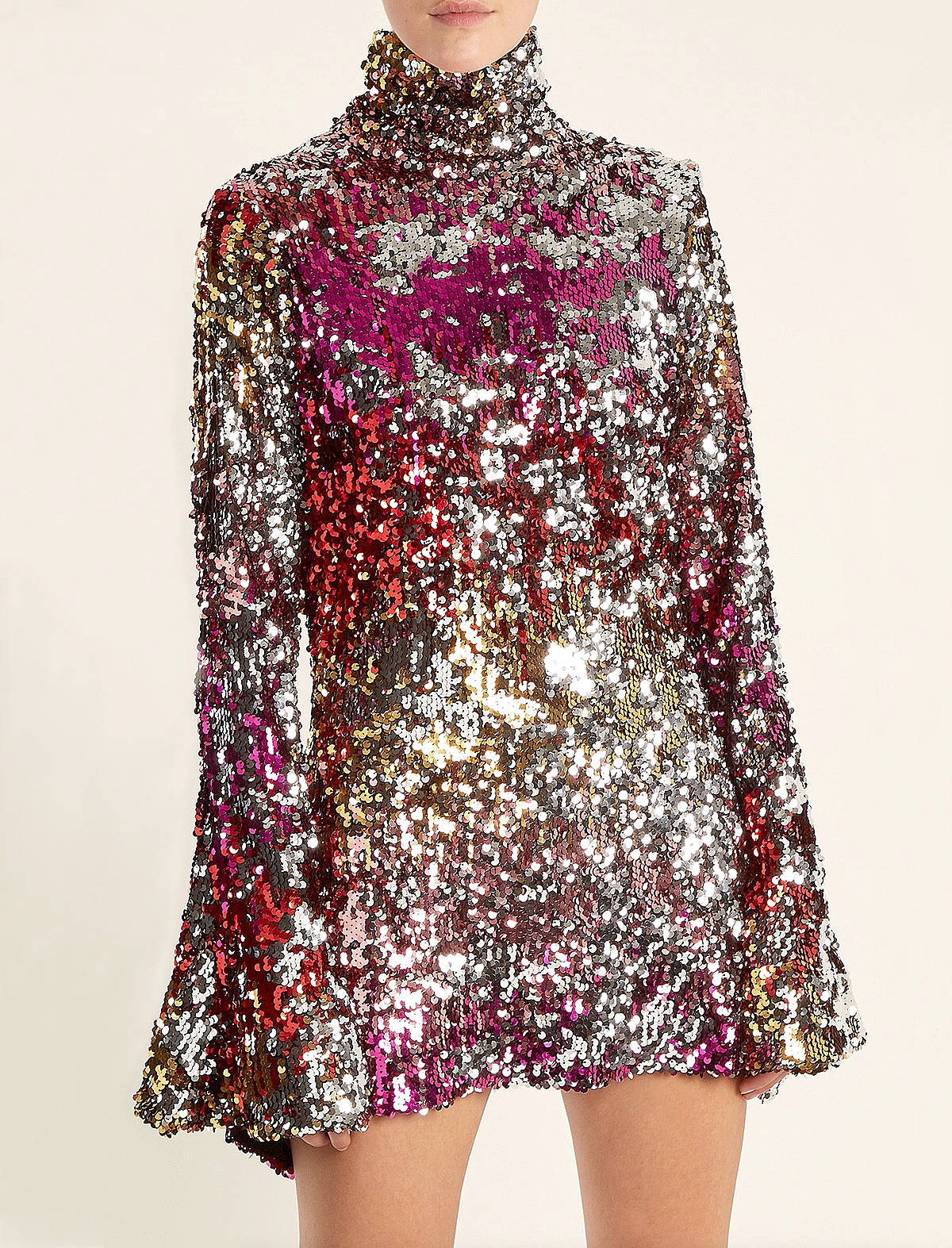 Halpern - Glamour Returns In An Explosion Of Multicolored Sequins ...