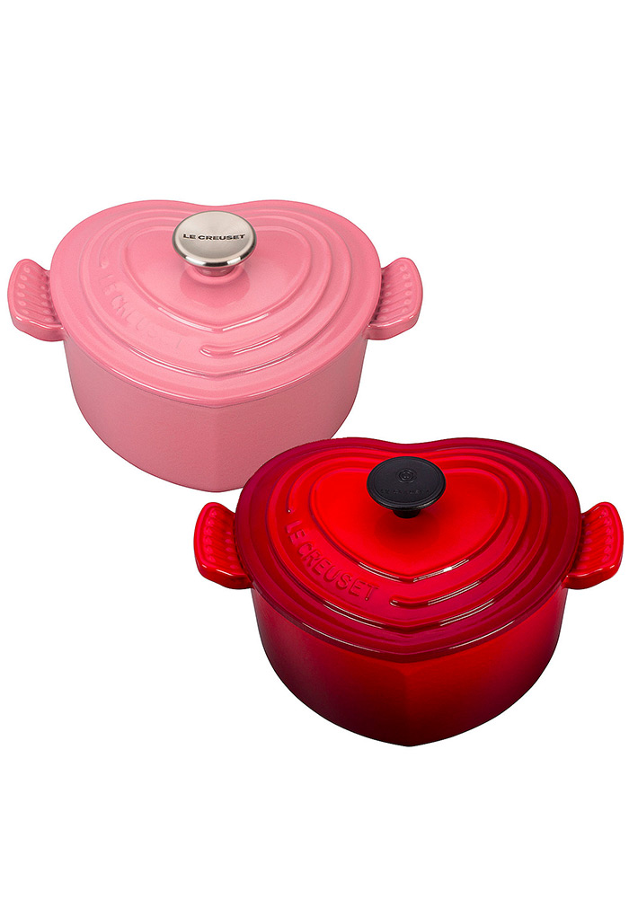  Le Creuset Heart Cocotte with Stainless Steel Knob 